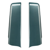 HR3 Silver Pine / Spruce Saddlebag Filler Strips For Harley Touring Models 14-24